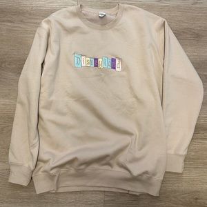 Beautiful brand new Disneyland crewneck NWOT